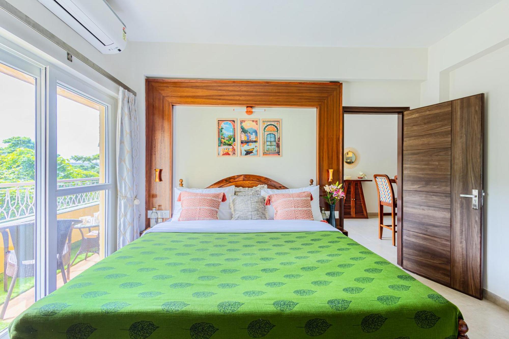 Alaya Stays 1 Bhk With Balcony & Pool - Veera Marina Кандолим Экстерьер фото