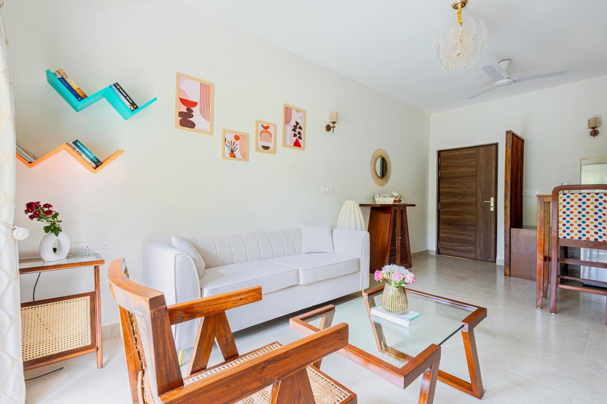 Alaya Stays 1 Bhk With Balcony & Pool - Veera Marina Кандолим Экстерьер фото
