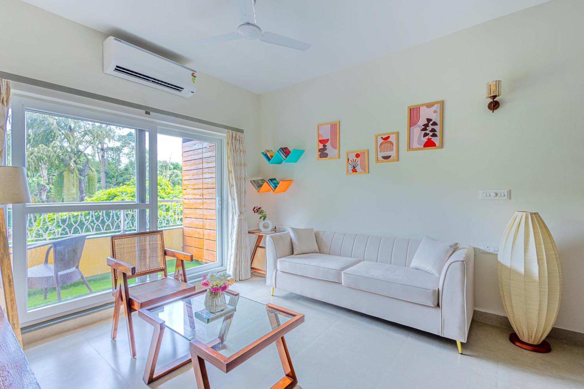 Alaya Stays 1 Bhk With Balcony & Pool - Veera Marina Кандолим Экстерьер фото