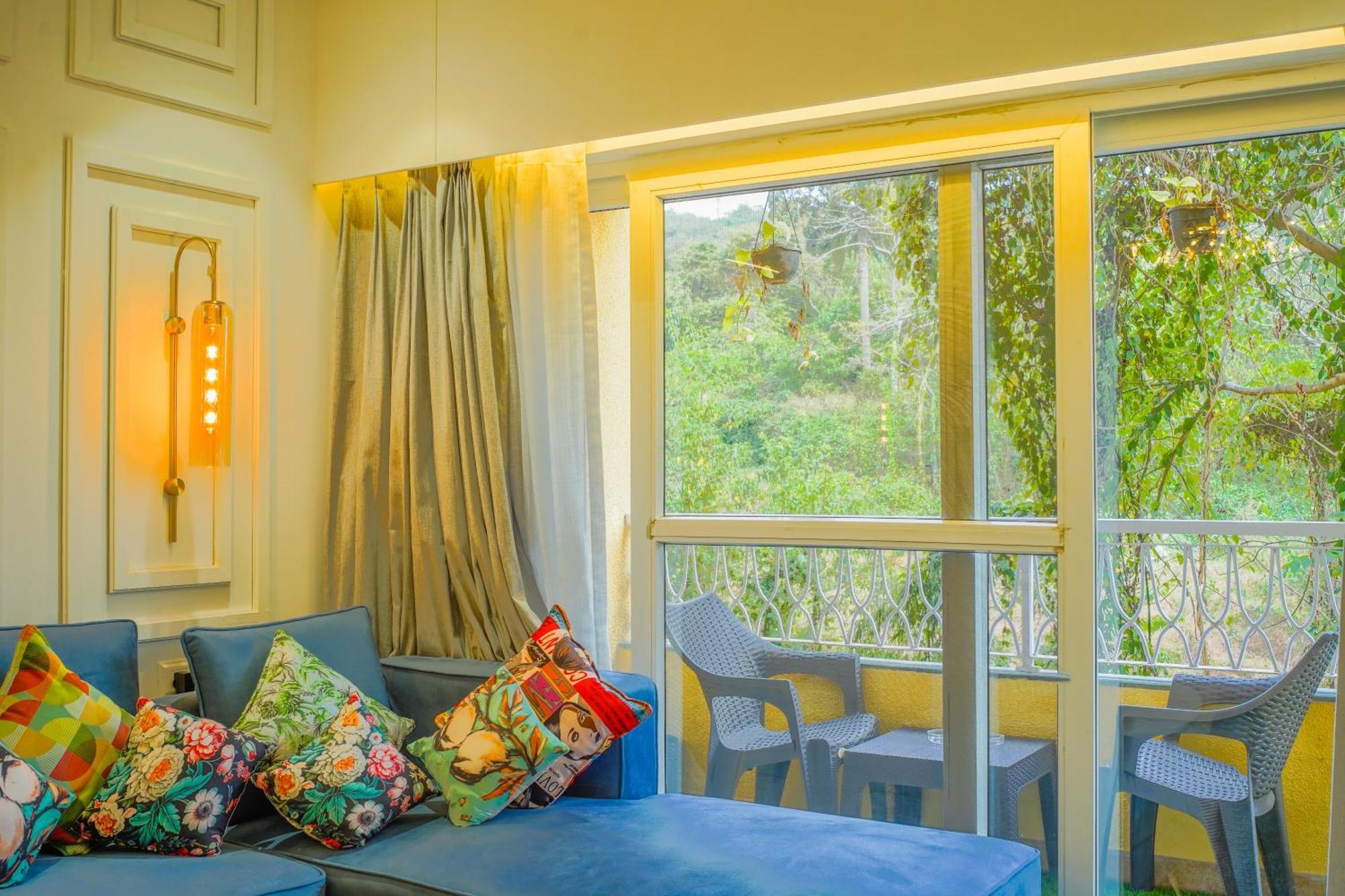 Alaya Stays 1 Bhk With Balcony & Pool - Veera Marina Кандолим Экстерьер фото